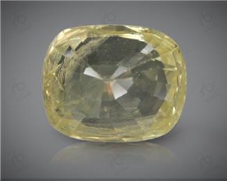 Yellow Sapphire Unheated & Untreated Natural Certified 5.15  CTS.  (  63532  DIN  )